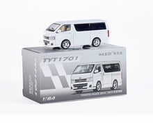 Load image into Gallery viewer, Masdi 1:64 2010 White Hiace Mini Van MPV Sports Model Diecast Metal Car New Collection