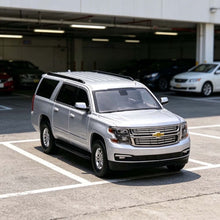 Load image into Gallery viewer, 1:64 596 Silver Suburban Full Sized SUV Model Diecast Metal Car New Collection