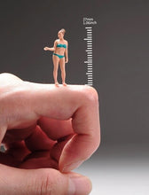 Load image into Gallery viewer, 1:64 Painted Unpainted Figure Model Miniature Resin Diorama Bikini Beauty Girl G New