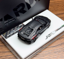 Load image into Gallery viewer, Tardis 1:64 Matte Black Aventador LP750-4 SV Sport Model Diecast Resin Car New Collection