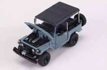 Load image into Gallery viewer, RM 1:64 Gray Land Cruiser FJ40 J40 LC40 ORV Model Diecast Metal Car New Collection