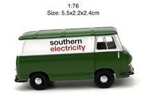 Load image into Gallery viewer, 1:76 Green Austin J4 Delivery Van Southern Electric Model Diecast Metal Car