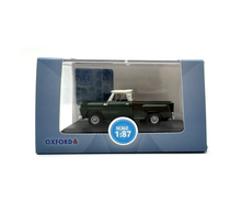 Load image into Gallery viewer, 1:87 1965 Dark Green Classic Pickup Truck Sports Model Diecast Metal Car New Collection