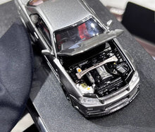 Load image into Gallery viewer, MH 1:64 Gray JDM Skyline GTR R34 NISMO CRS VER Model Diecast Metal Car New Collection