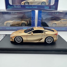 Load image into Gallery viewer, SH 1:64 Gold LFA Coupe Sports Model Diecast Resin Car New Collection