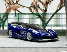 Load image into Gallery viewer, LT 1:64 Blue FXXK EVO Super Racing Sports #27 Model Diecast Metal Car New Collection