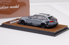 Load image into Gallery viewer, QD 1:64 Gray RS6 C7 DTM Wagon Sports Model Diecast Resin Car New Collection