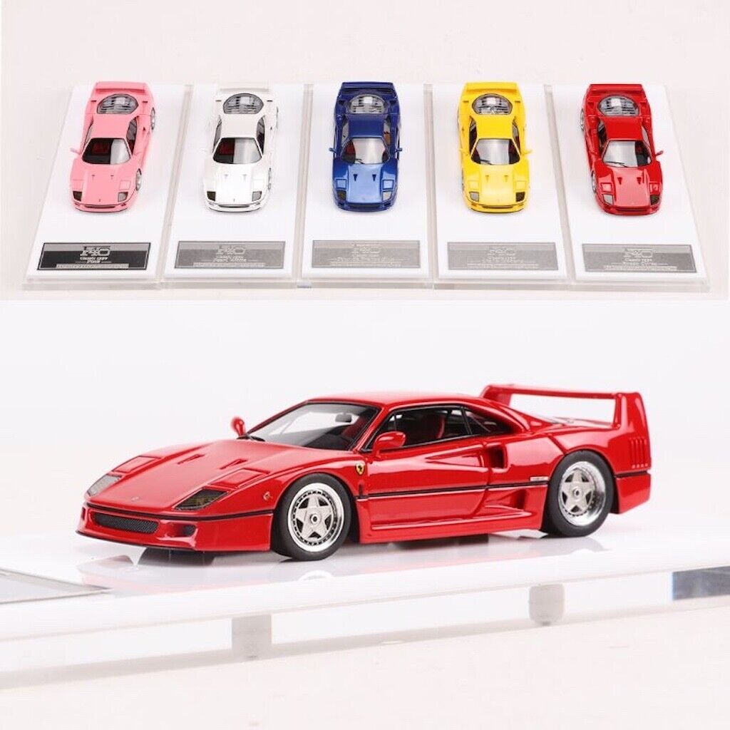 My64 1/64 Resin Model Ferrari F40 Pearl White | eBay