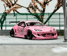 Load image into Gallery viewer, IG 1:64 JDM Pink #23 GT 86 Pandem Racing Sports Model Diecast Metal Car New Collection