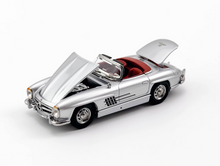 Load image into Gallery viewer, YS 1:64 Silver 300SL W198 Convertible Racing Sport Model Diecast Metal Car New Collection