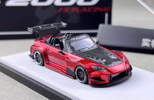 Load image into Gallery viewer, MT 1:64 JDM JS Red S2000 Racing Sports Model Diecast Metal Car New Collection
