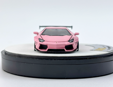 Load image into Gallery viewer, PGM 1:64 Pink LBWK Aventador LP700-4 Round Sports Model Diecast Metal Car New Collection