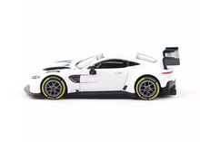 Load image into Gallery viewer, XCARTOYS 1:64 White Vantage GT3 Racing Sports Model Diecast Metal Car New