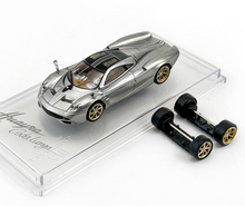 Load image into Gallery viewer, CM 1:64 Silver Huayra Codalunga Racing Sports Model Diecast Metal Car New Collection