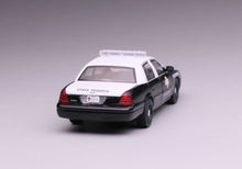Load image into Gallery viewer, 1:64 596 TXPD Texas Patrol Police Crown Victoria CV Model Diecast Metal Car