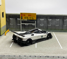 Load image into Gallery viewer, U2 1:64 White Zonda 760LH Super Racing Sports Model Diecast Resin Car Box