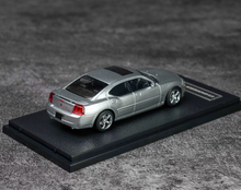 Load image into Gallery viewer, Rollin 1:64 Silver 2008 Charger SRT Sedan Sports Model Diecast Metal Car New Collection
