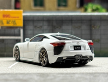Load image into Gallery viewer, FH 1:64 White LFA Coupe Racing Sports Model Diecast Metal Car New Collection