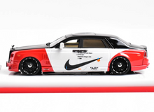 Load image into Gallery viewer, Scalemini 1:64 Black Red Phantom Luxury Sedan Model Diecast Resin Car New Collection