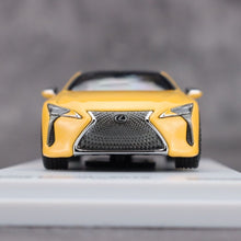 Load image into Gallery viewer, AR 1:64 Yellow 2018 LC500 Coupe Sports Model Diecast Metal Car New Collection