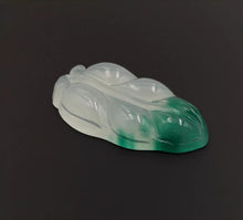 Load image into Gallery viewer, Nature Jade Leaf Pendant Necklace Gift Jewelry charm Blessing Lucky Fortune wg