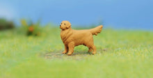 Load image into Gallery viewer, 1:64 Painted Figure Model Miniature Resin Diorama Sand Pet Walk Dog Puppy Toy