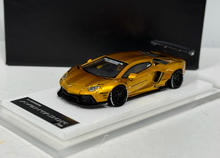 Load image into Gallery viewer, Onemodel 1:64 Gold LP700 Aventador LB Sports Model Diecast Resin Car New Collection