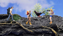 Load image into Gallery viewer, 1:64 Painted Figure Model Miniature Resin Diorama Toy Hiker Climber Backpacker New Collection