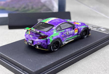 Load image into Gallery viewer, Fuji 1:64 JDM Purple GR86 Pandem ZN8 Racing Sports Model Diecast Metal Car New Collection