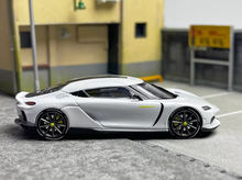 Load image into Gallery viewer, HKM 1:64 White Gemera Super Racing Sports Model Diecast Metal Car