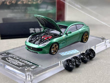 Load image into Gallery viewer, PK 1:64 Green GTC4 Lusso Coupe Sports Model Diecast Metal Car New Collection