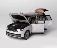 Load image into Gallery viewer, LCD 1:18 Silver 2022 Range Rover SV SUV Sports Model Diecast Metal Car New Collection