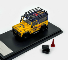 Load image into Gallery viewer, Master 1:64 Yellow Defender 90 Camel ORV SUV Sport Model Diecast Metal Car New Collection