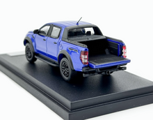 Load image into Gallery viewer, MK 1:64 Blue 2018 Ranger Raptor Pickup Truck Sports Model Diecast Metal Car