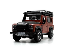 Load image into Gallery viewer, 1:76 Orange Defender 90 SUV Off Road Classic Model Diecast Metal Car BN