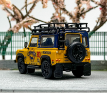 Load image into Gallery viewer, Master 1:64 Yellow Defender 90 Camel ORV SUV Sport Model Diecast Metal Car New Collection