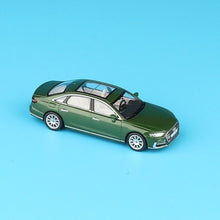 Load image into Gallery viewer, JKM 1:64 Green 2021 A8L Luxury Sedan Sports Model Diecast Metal Car New