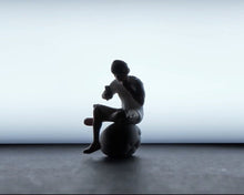 Load image into Gallery viewer, 1:64 Painted Figure Mini Model Miniature Resin Diorama Sand Headset Boy Sitting New