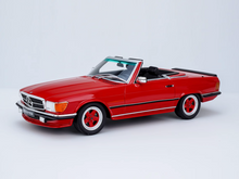Load image into Gallery viewer, Otto 1:18 Red 1986 BENZ R107 500SL AMG Classic Model Diecast Resin Car New