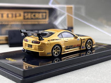 Load image into Gallery viewer, Inno 1:64 Gold Supra A80 GT300 Top Secret Sports Model Diecast Metal Car New Collection