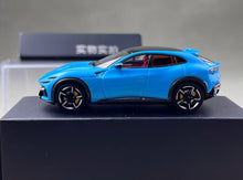 Load image into Gallery viewer, Funny 1:64 Blue Purosanguee FUV Sports Model Diecast Metal Car New Collection