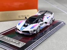 Load image into Gallery viewer, U2 1:64 White FXXK EVO #93 Super Racing Sports Model Diecast Resin Car New Collection
