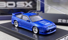 Load image into Gallery viewer, MT 1:64 Blue Silvia S13 180SX Type X Sports Model Diecast Metal Car New Collection