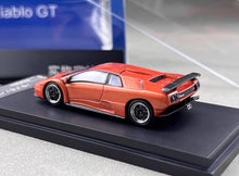 Load image into Gallery viewer, SH 1:64 Orange Diablo GT 1998 Racing Sports Model Diecast Metal Car New Collection