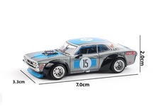 Load image into Gallery viewer, Poprace 1:64 Grey Laurel C130 V8 Drift Model Diecast Metal Car New Collection