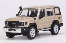 Load image into Gallery viewer, GCD 1:64 Gold Land Cruiser LC70 LC76 ORV SUV Model Diecast Metal Car New Collection