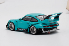Load image into Gallery viewer, Scalemini 1:64 Green RWB 993 911 Racing Sports Model Diecast Resin Car New Collection