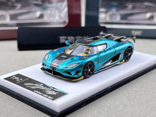 Load image into Gallery viewer, TPC 1:64 Blue Agera RS Racing Sports Model Diecast Metal Car New Collection