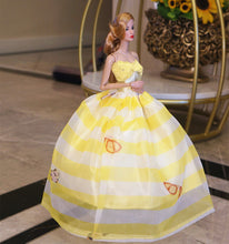 Load image into Gallery viewer, Barbie Doll Clothes 11.5" Girl Party Wear Fashion Outfits Wedding Dress Gowns 1/6