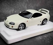 Load image into Gallery viewer, LCD 1:18 White JDM Supra A80 Coupe Racing Sports Model Diecast Metal Car New